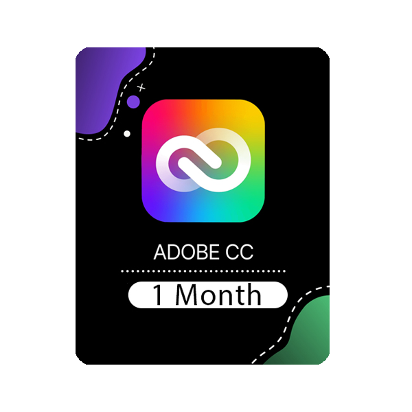 Adobe Creative Cloud 1 month