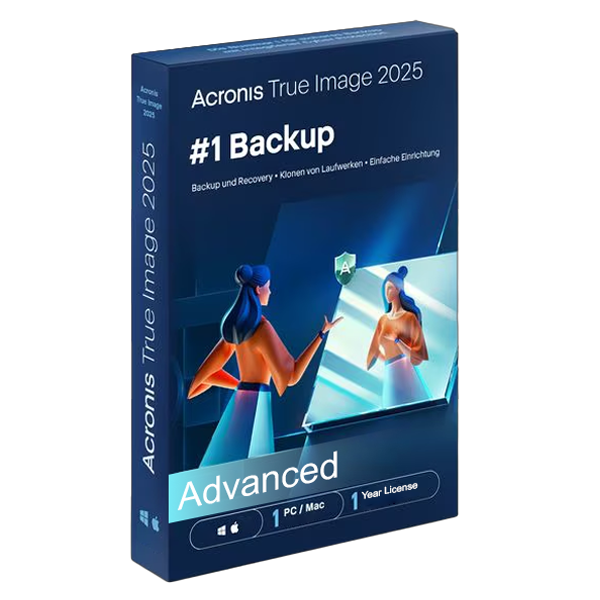 Acronis Cyber Protect Home Office Advanced + 50GB Cloud Storage - 1 Device 1 Year