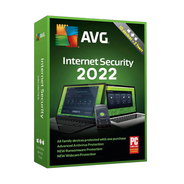 AVG Internet Security -10 devices / 2 years